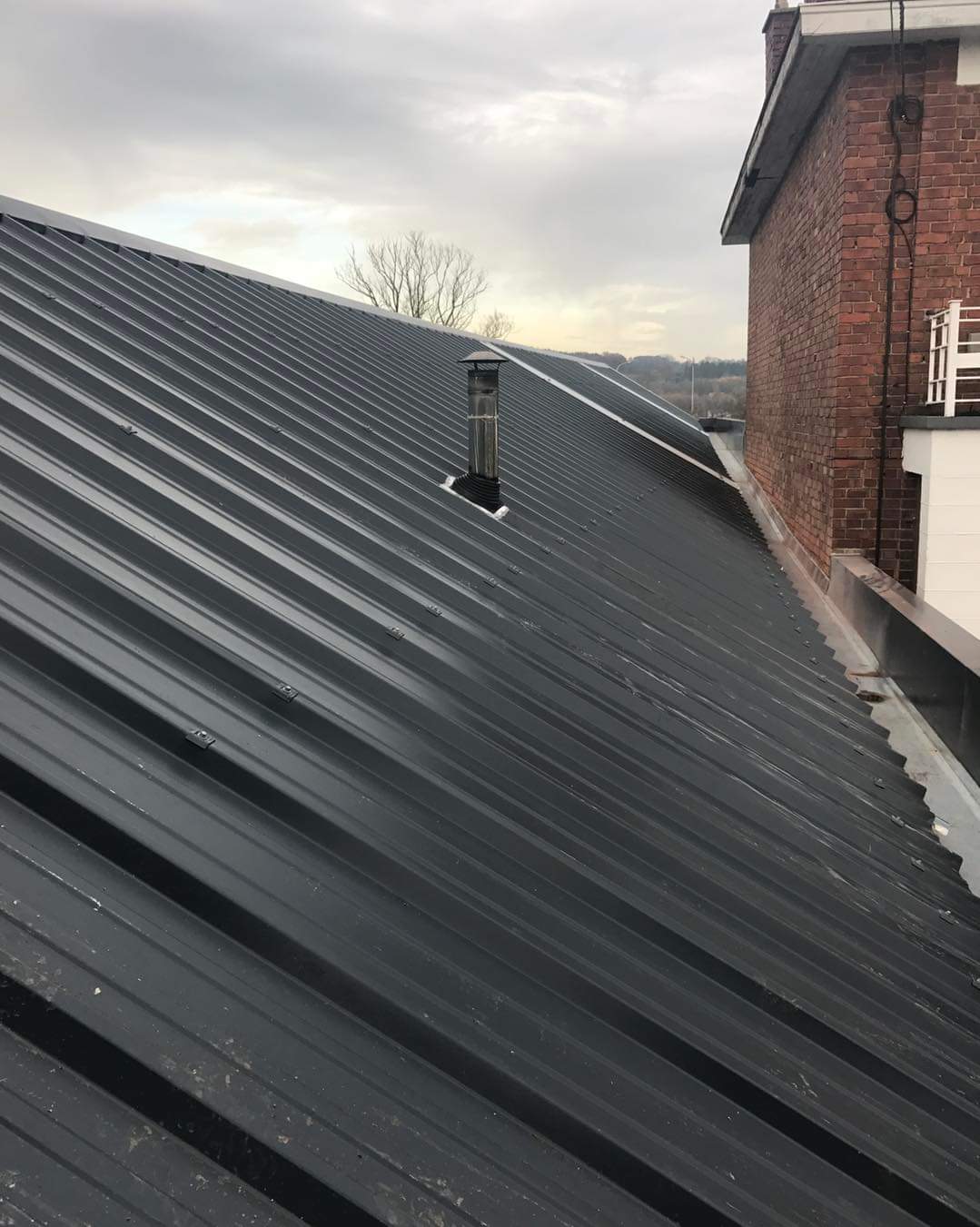 Roof terminal 22m to 520mm 'pipeco'