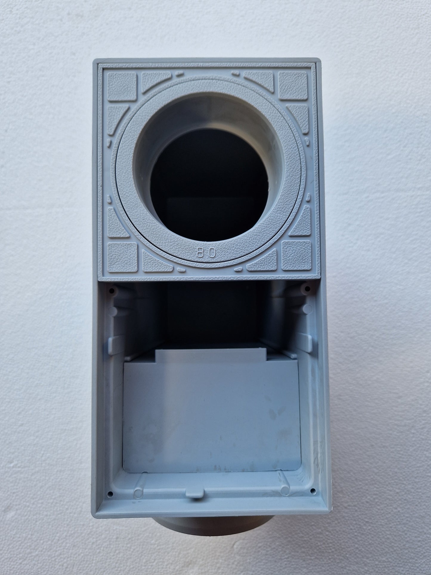 Inspection chamber with siphon 80mm/100mm
