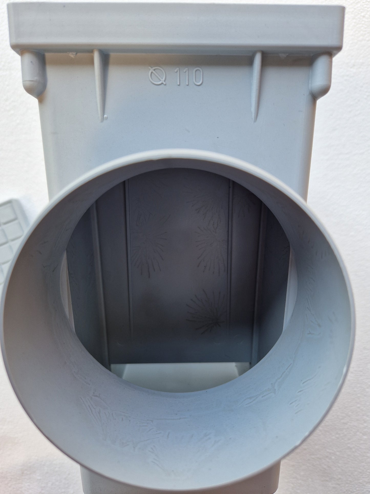 Inspection chamber with siphon 80mm/100mm
