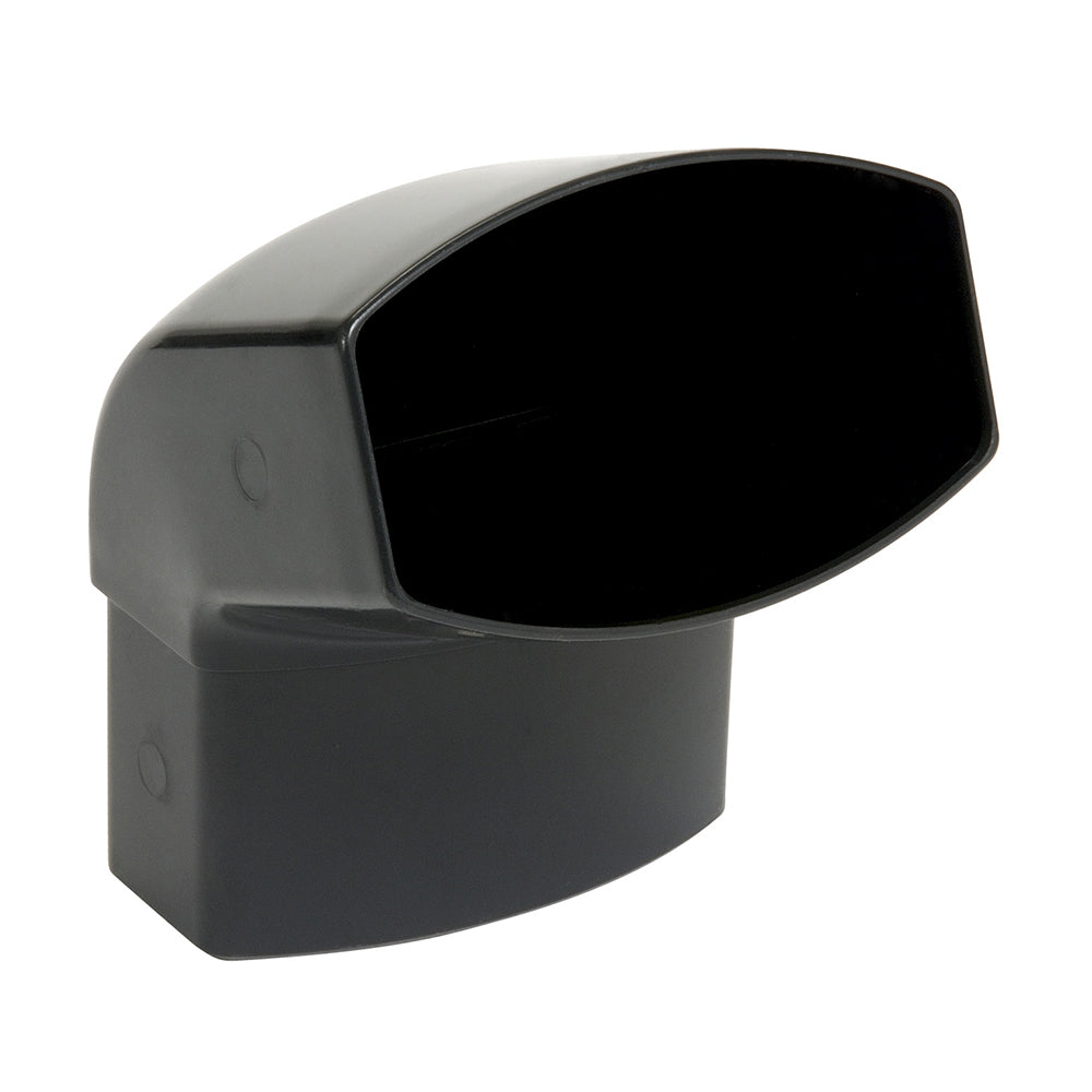 Bend for oval tube 90x56