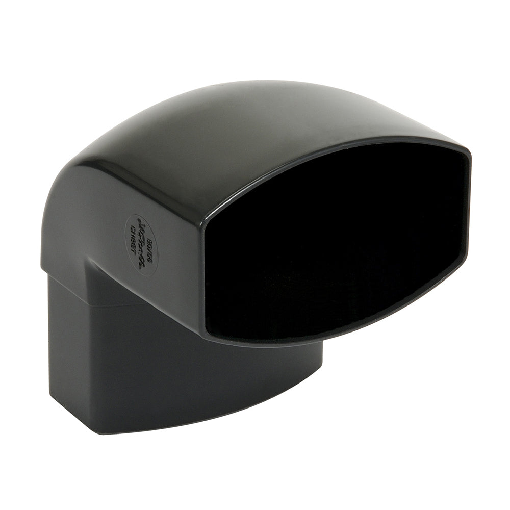 Bend for oval tube 90x56