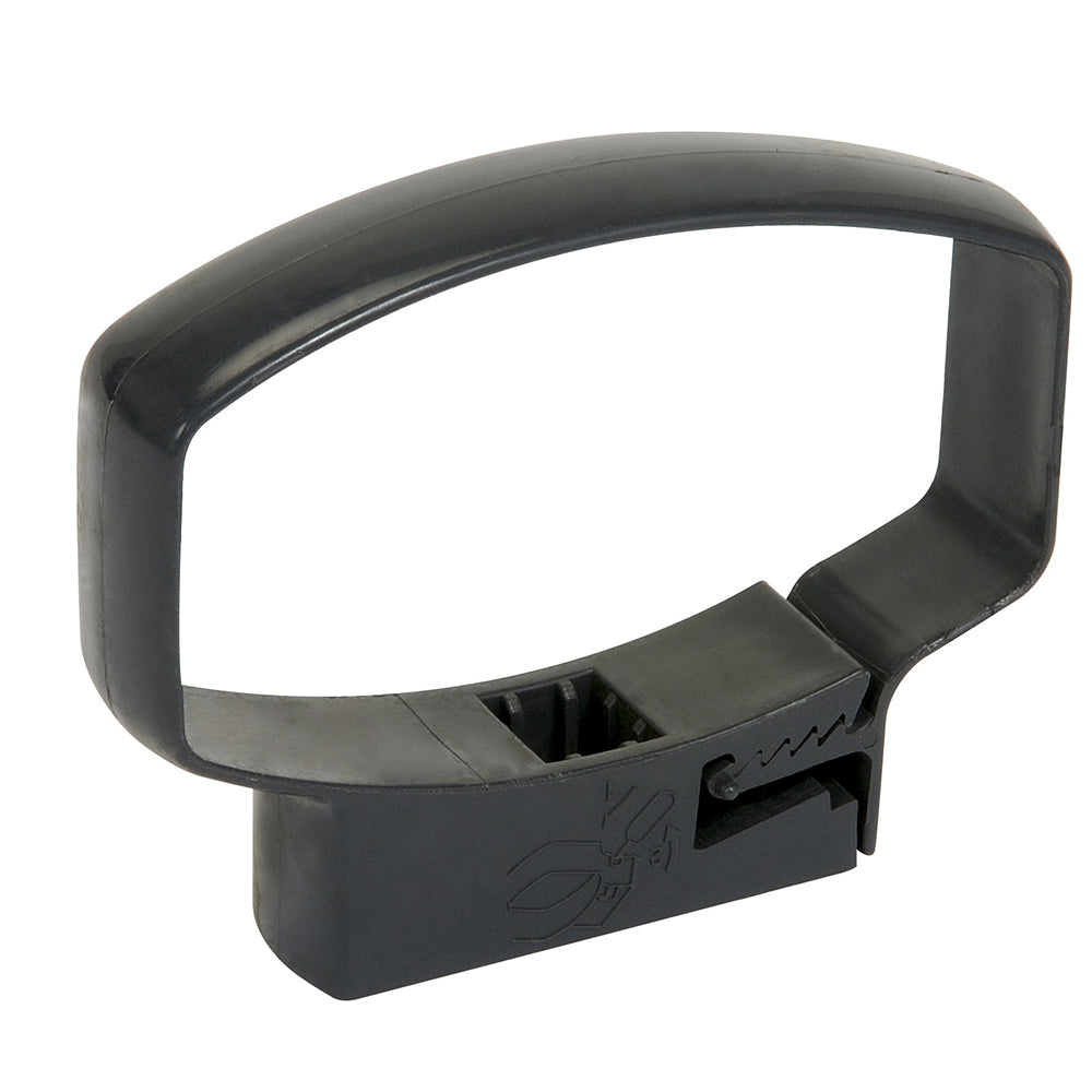 Bracket for drain pipe oval 90x56mm