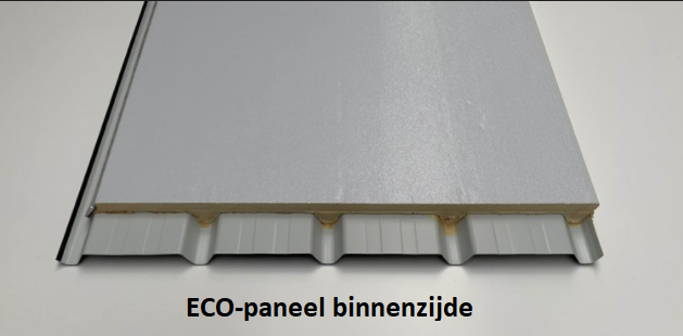 ECO100-panelen (alu folie binnen)