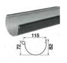 Gouttière composite LG25