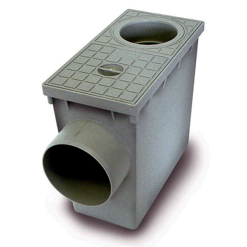 Inspection chamber with siphon 80mm/100mm