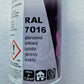 Peinture de retouche RAL7016 gris anthracite