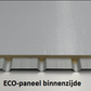 ECO100 panels (alu foil inside)